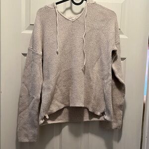 Levi's Cream Knit Hoodie